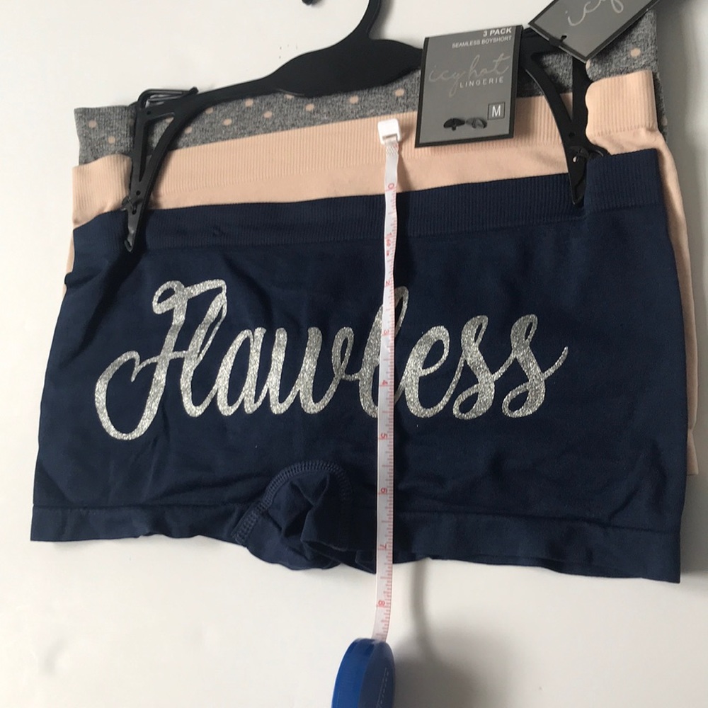 Womens 3 Pack seamless boy short Intimates Panties - Picture 8 of 8